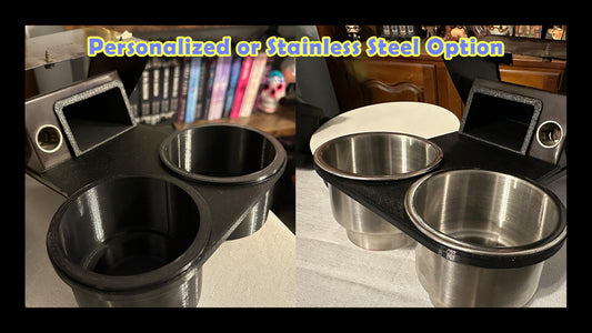 Chevy Square Body C10 Ashtray Cup Holder Chevy C10 K20 1973-1986 Stainless Steel