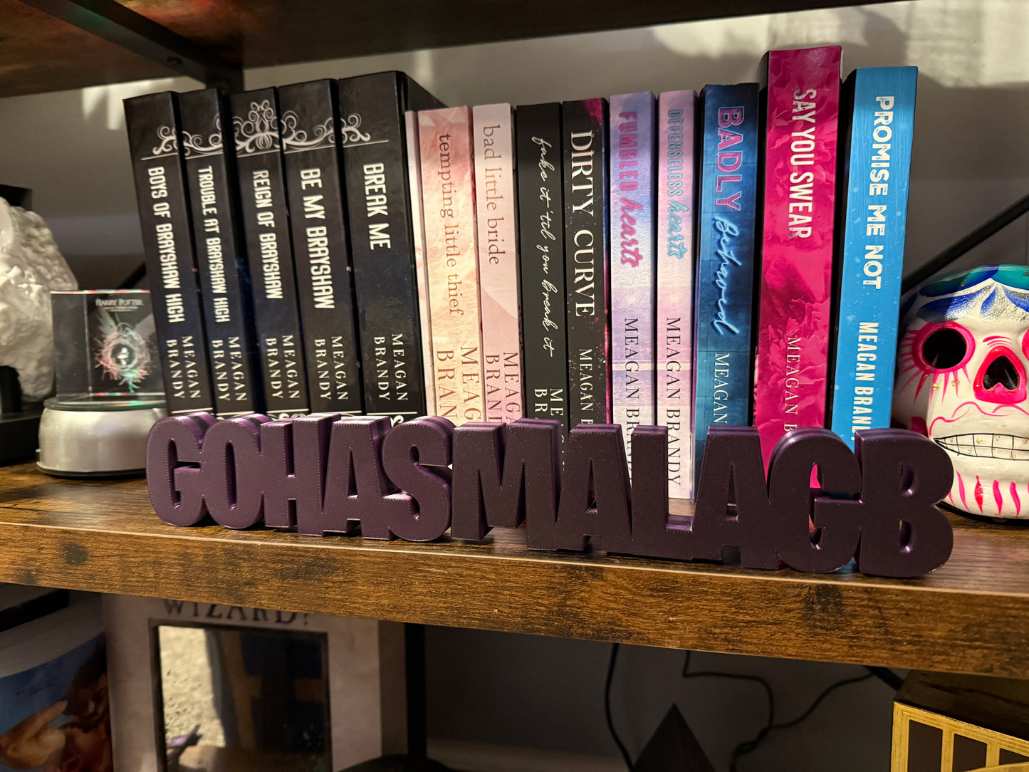 Smut Sign Bookshelf Decor Book Lover Gift Bookish Merch Smutty Decor Book Decor