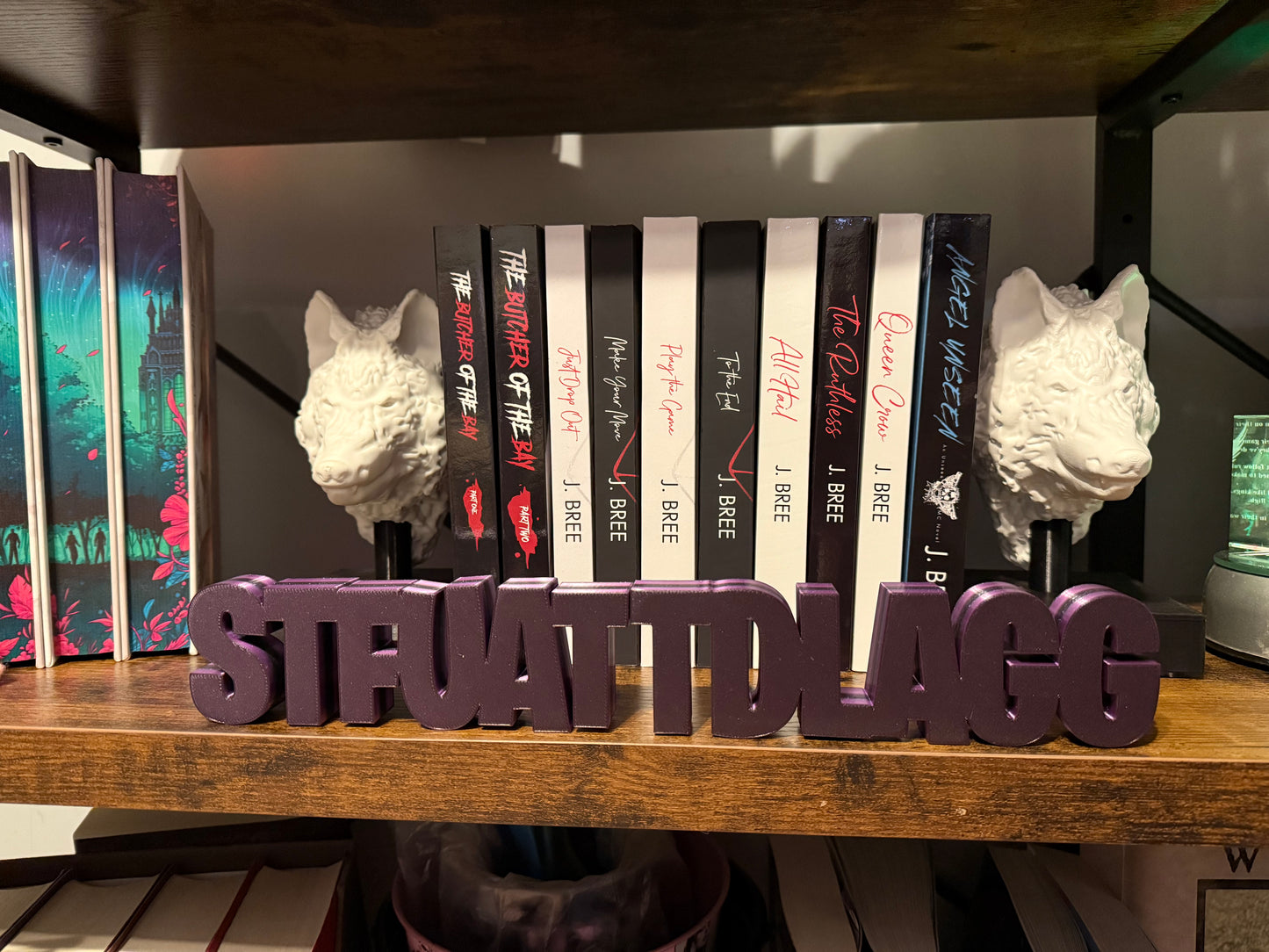 Smut Sign Bookshelf Decor Book Lover Gift Bookish Merch Smutty Decor Book Decor