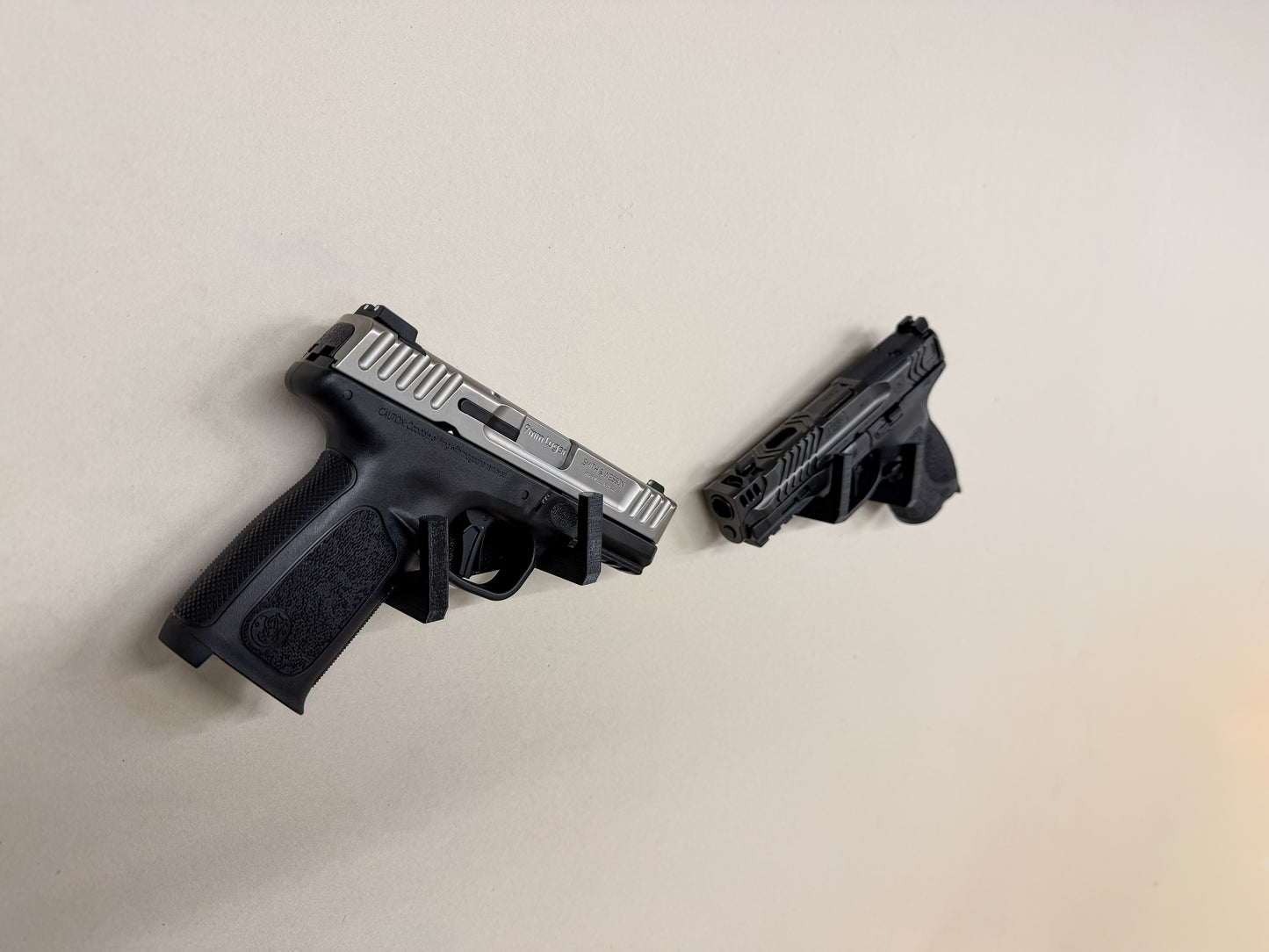 Pistol Wall Mount Display Handgun Display Wall Mount Pistol Storage Rack