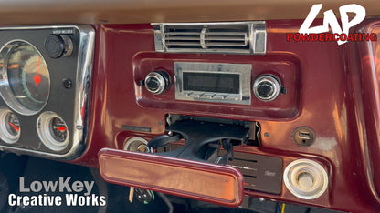 Chevy C10 Ashtray Cup Holder Conversions Kit Cup Holder Chevy C10 K20 1968-1972