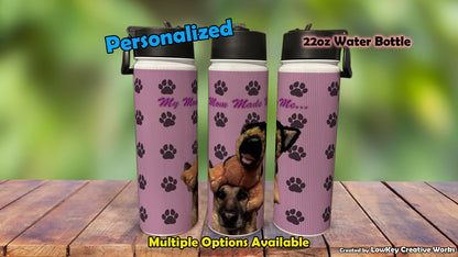 Dog Water Bottle Personalized Dog Water Bottle Water Bottle for Pet Lovers