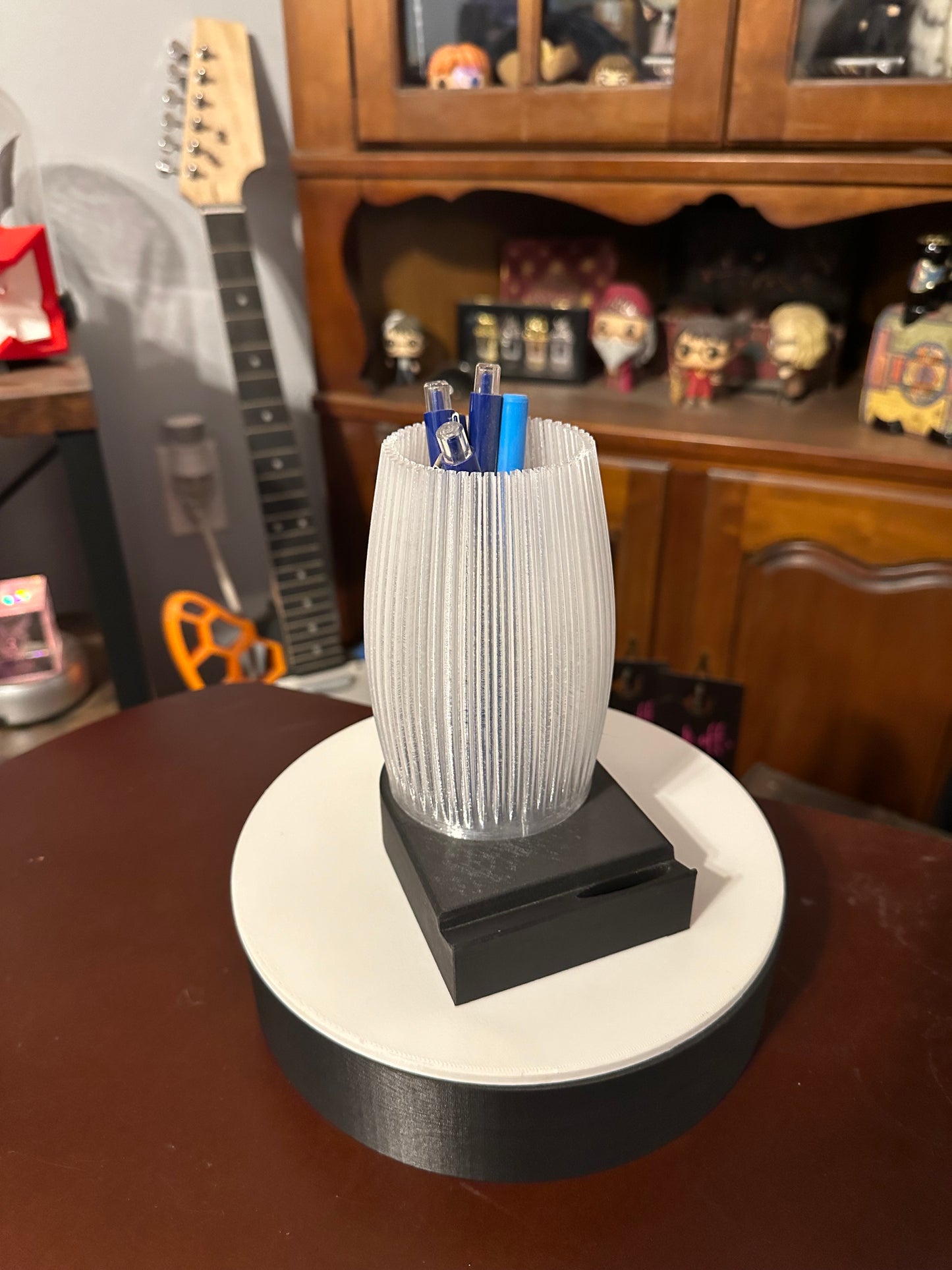 Phone Stand Toothbrush Holder Phone Amplifier Pencil Holder Bathroom Decor