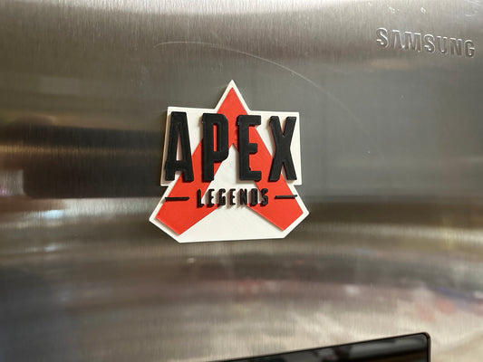 Apex Legends Sign Magnet Cake Topper Kids Video Game Birthday Decor