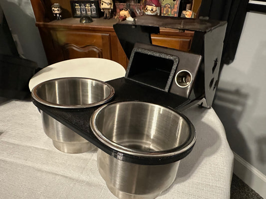 Chevy Square Body C10 Ashtray Cup Holder Chevy C10 K20 1973-1986 Stainless Steel
