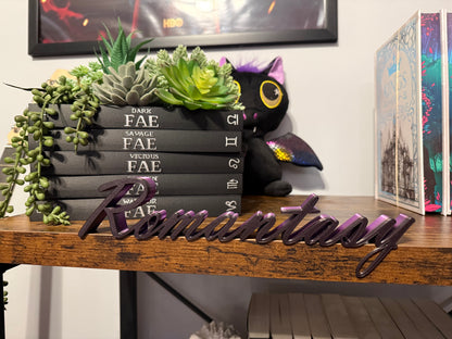 Smut Sign Bookshelf Decor Book Lover Gift Bookish Merch Smutty Decor Book Decor