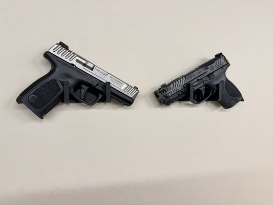 Pistol Wall Mount Display Handgun Display Wall Mount Pistol Storage Rack