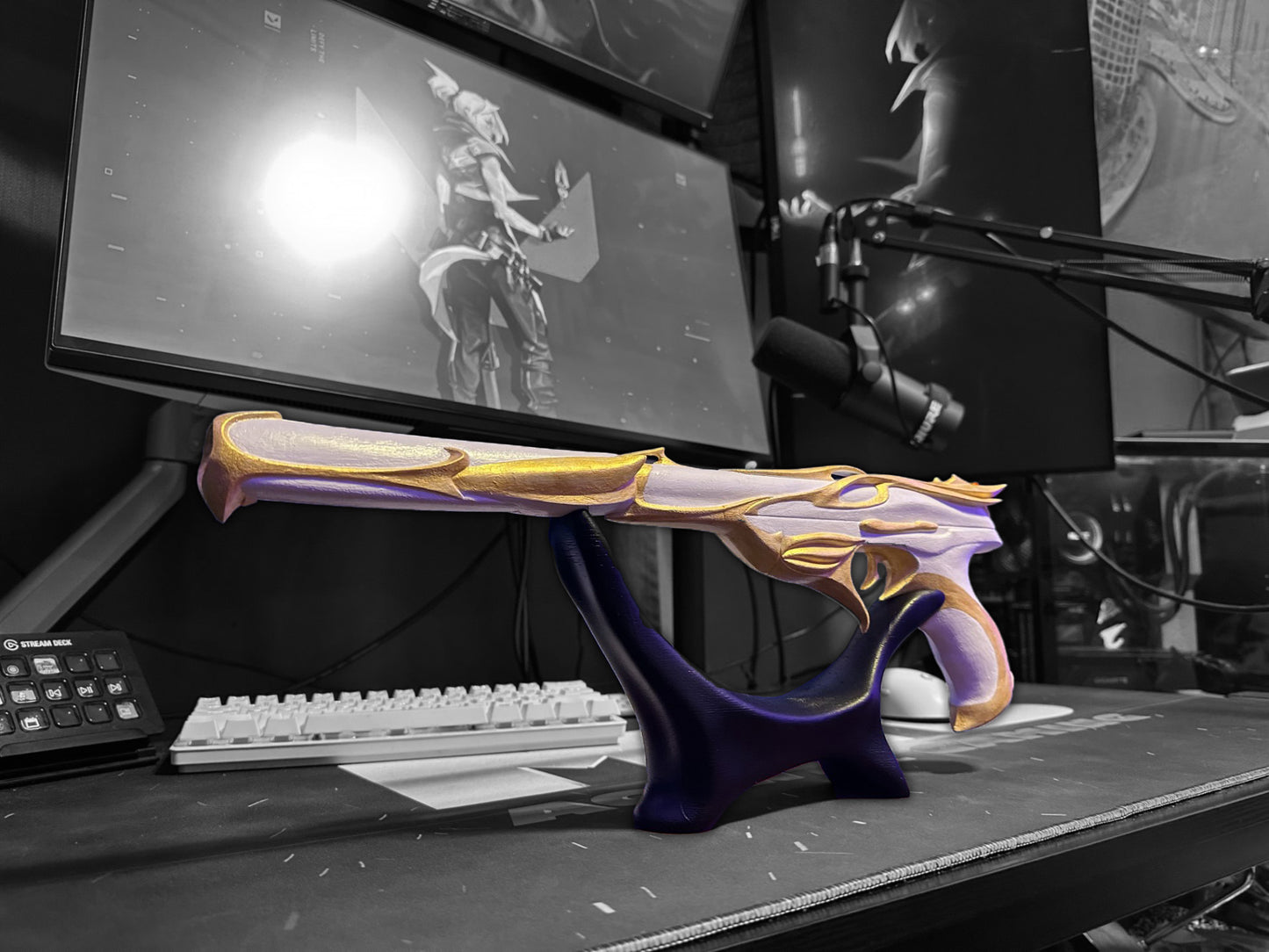 Valorant Gun Sovreign Ghost 3D Printed Gun Replica Valorant Cosplay Gun